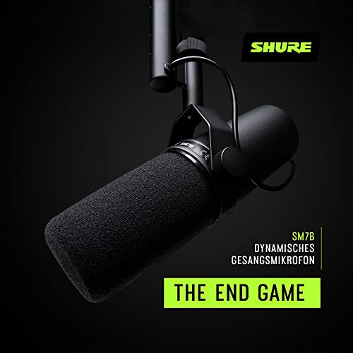 Shure SM7B Gesangsmikrofon XLR Studiomikrofon Frequenzbereich