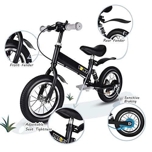 YBIKE kinderfahrrad Stoßdämpfern Schutzblechen Ausbildungsfahrzeuge