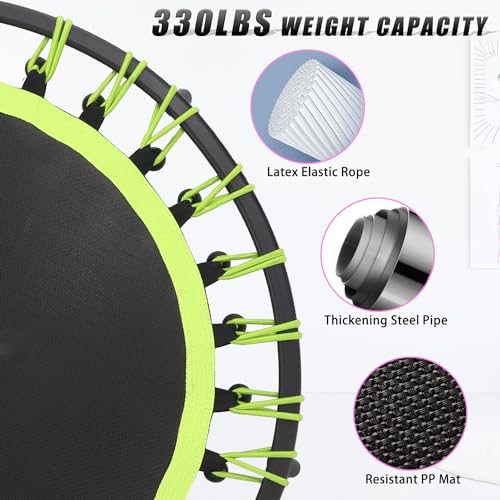 Gielmiy Fitness Trampolin Indoor Fitness Bungee Seil Design System Aerobic Training