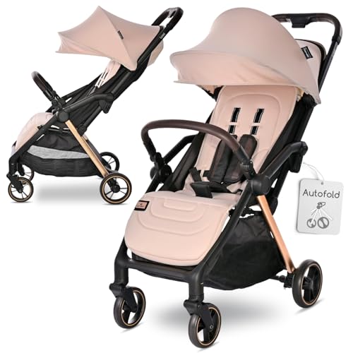 Lorelli Kinderwagen Einhand Klappsystem 5 Punkt Gurt Reisekinderwagen