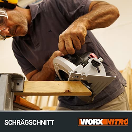 WORX WX520 Akku Handkreissäge 20V