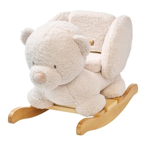 Nattou Schaukeltier Teddy Stoff Sicherheitsgurt Herschaukeln