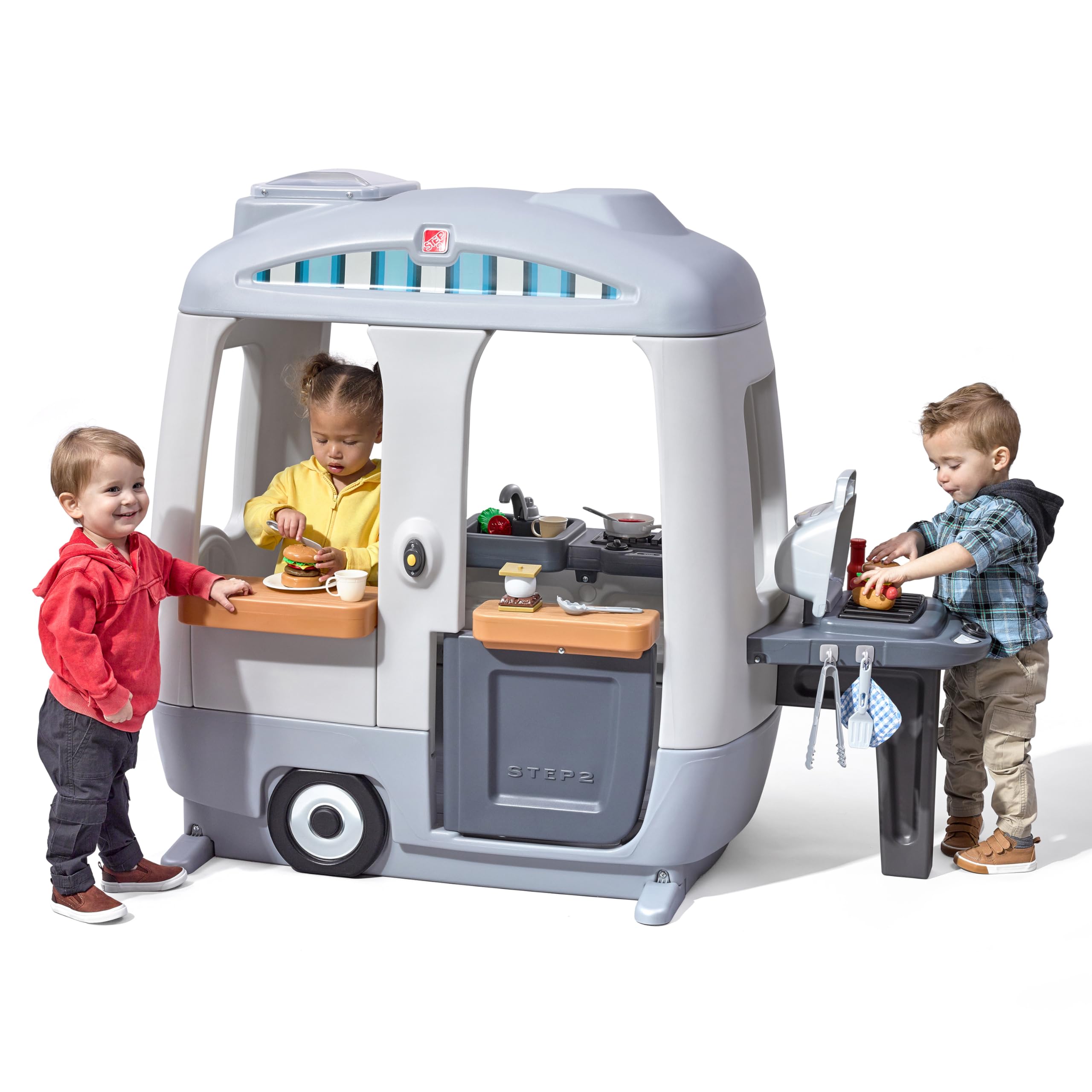Step2 Adventure Camper Spielhaus für Kinder