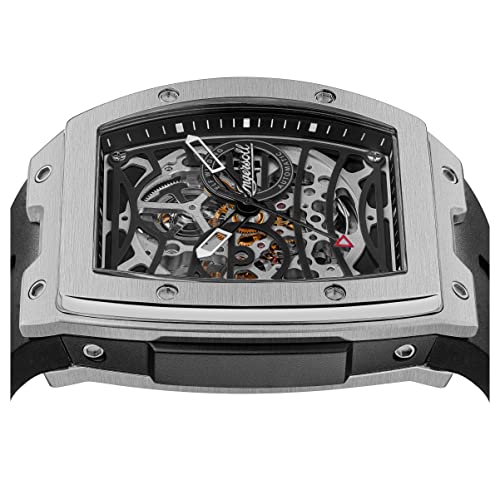 Ingersoll Herren-Automatikuhr mit Lederarmband (I12301)