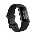 Fitbit Charge 6 Fitness-Tracker, GPS-Sportuhr, Obsidian/Schwarz, S & L Armbänder