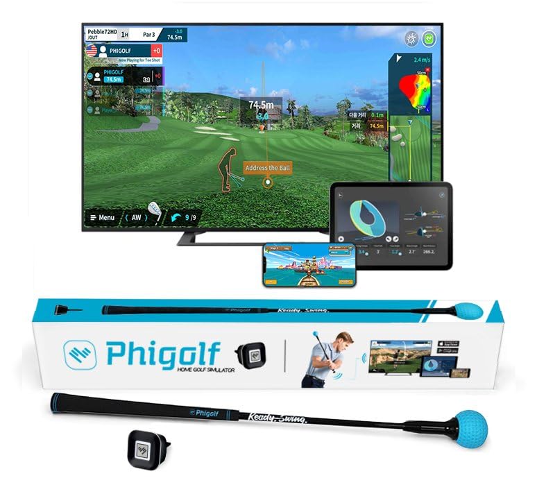 Phigolf2 Simulator Upgraded Compatible Smartdevices