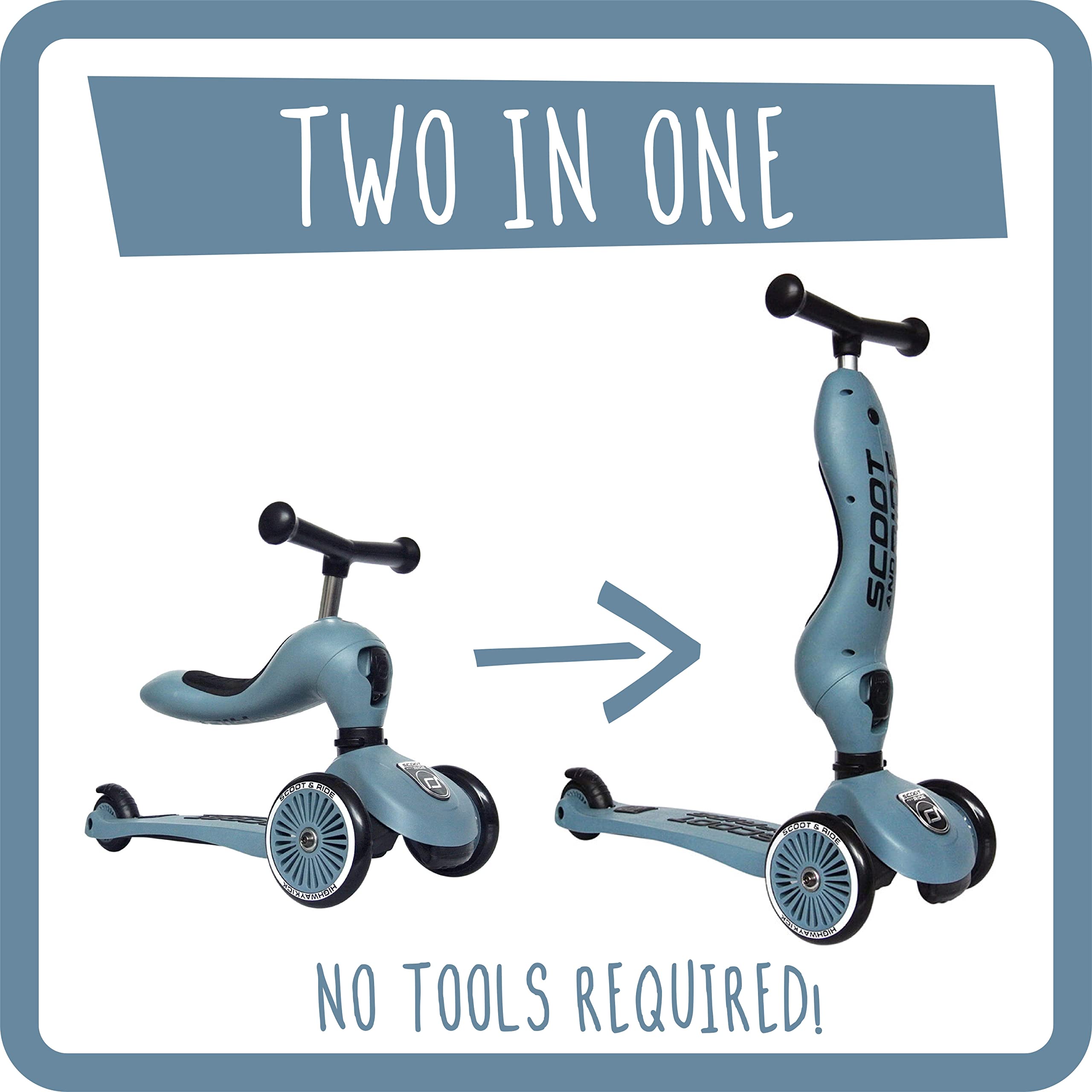 Scoot & Ride Highwaykick Kinder-Roller und Laufrad