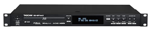 Tascam BD MP1MK2 Professioneller Rackmount Blu ray Player USB Wiedergabe