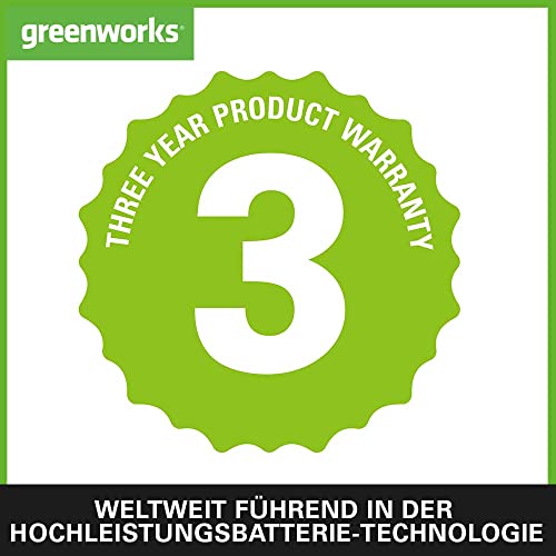 Greenworks Akku Kettensäge Kettengeschwindigkeit Schwertlänge Öltankvolumen
