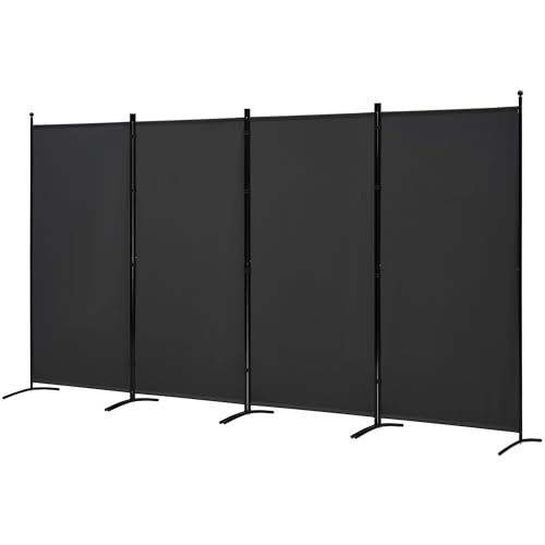 Spurgehom Sichtschutz freistehende Stoff Raumpaneel Raumteilerwand
