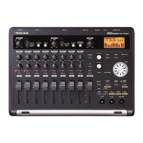 TASCAM DP 03SD 8 Spur Portastudio Wiedergabe SDHC Speicherkarten