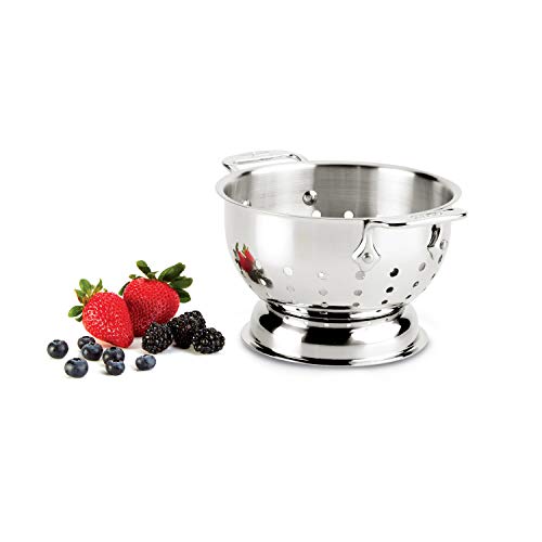 All Clad Edelstahl Sieb spülmaschinenfest Küchenzubehör 1 5 Quart