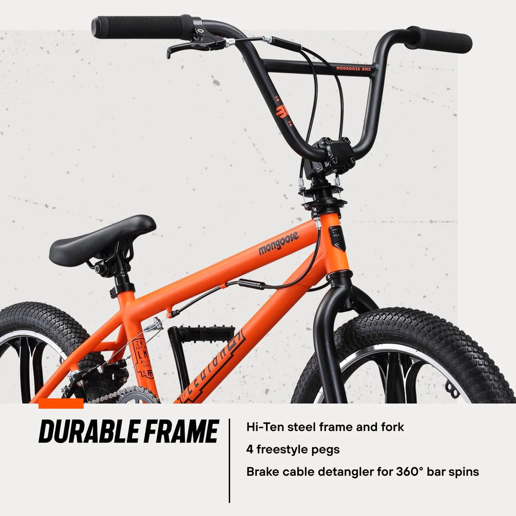 Mongoose Freestyle BMX-Fahrrad für Einsteiger