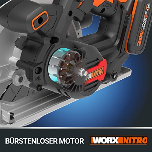 WORX WX520 Akku Handkreissäge 20V