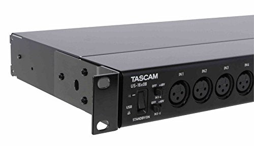 Tascam US 16x08 USB Audio MIDI Interface Eingänge