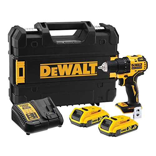 DeWALT DCD708D2T QW Akku Bohrschrauber Schwarz Gelb