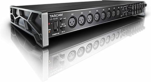 Tascam US 16x08 USB Audio MIDI Interface Eingänge