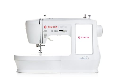Singer SE9185 Nähmaschine Nähfunktionen Alphabeten