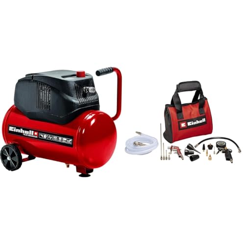 Einhell Kompressor Ansaugleistung Druckminderer Druckluftset