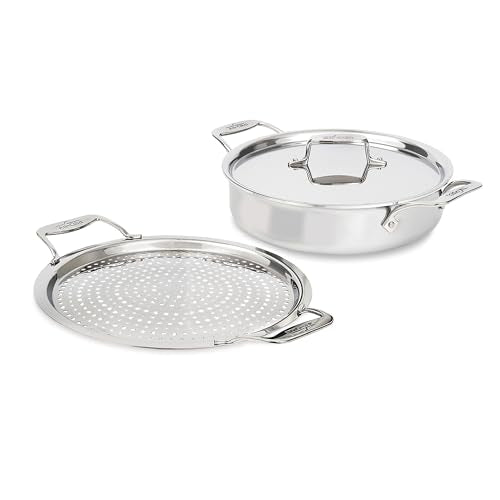 All Clad gebürstetem Spritzschutz Kochgeschirr Küchenutensilien