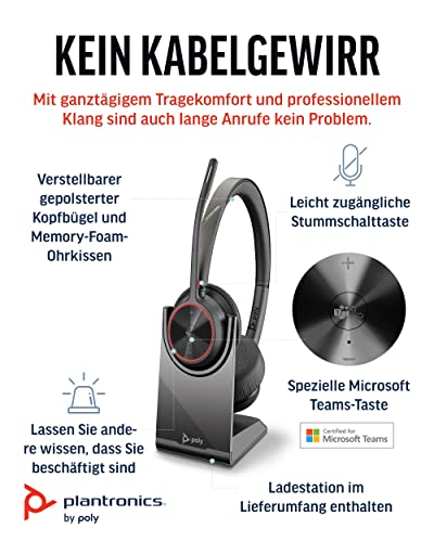 Plantronics Voyager schnurloses Ladestation Poly