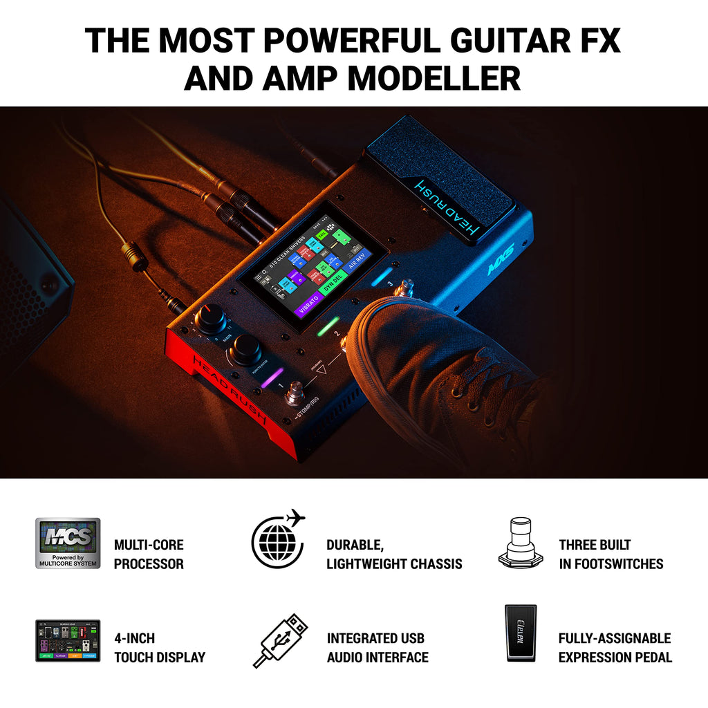 HeadRush MX5 Gitarren-Modeller & Effektpedal
