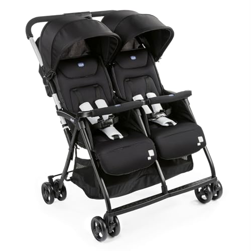 Chicco Geschwisterwagen Verstellbarer Zwillingsbuggy Ausziehbares