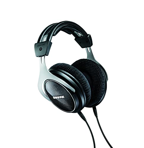 Shure geschlossener geräuschunterdrückend Aluminium Karbon Konstruktion Alcantara Ohrpolster Black