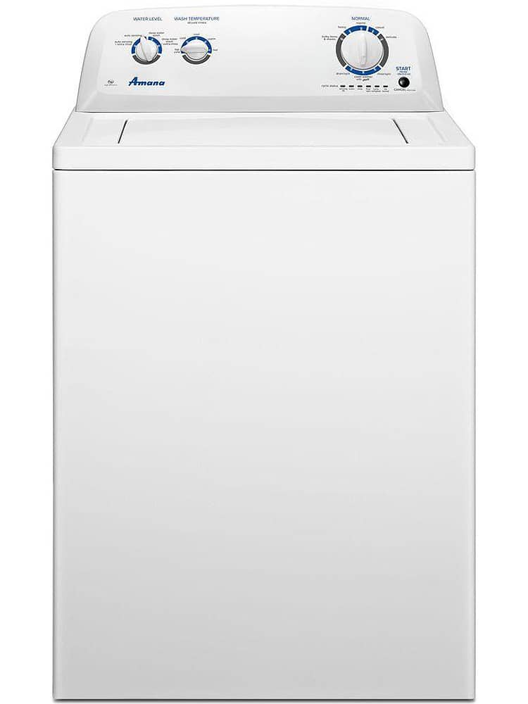 Amana Toplader-Waschmaschine Weiß 3,5 Cu. Ft.