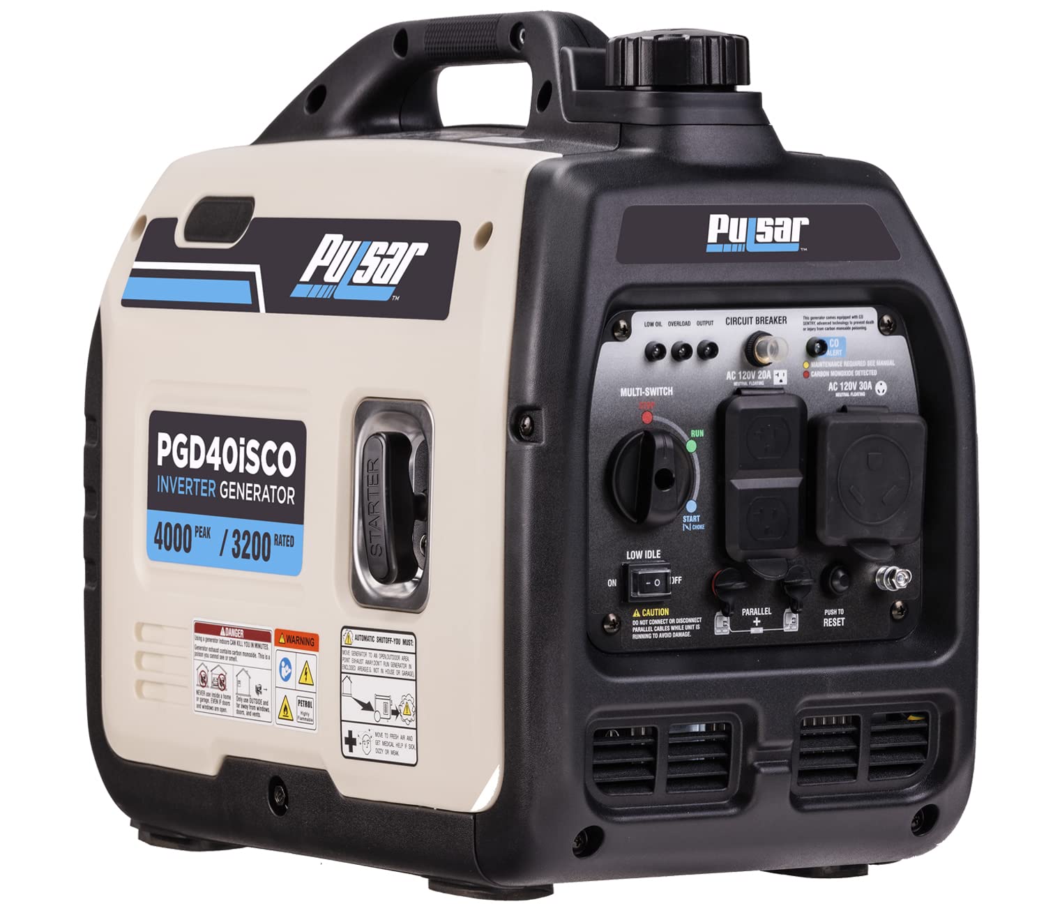 Pulsar PGD40ISCO tragbarer Inverter-Generator