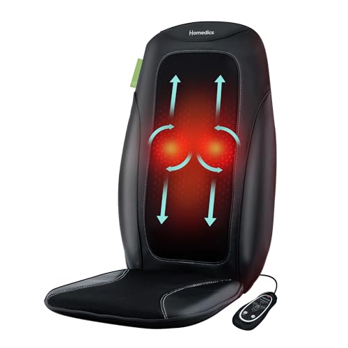 HoMedics Shiatsu Rückenmassagestuhl Tiefenwärme Vibrationsstufen
