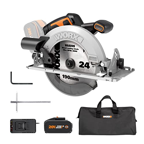WORX WX520 Akku Handkreissäge 20V