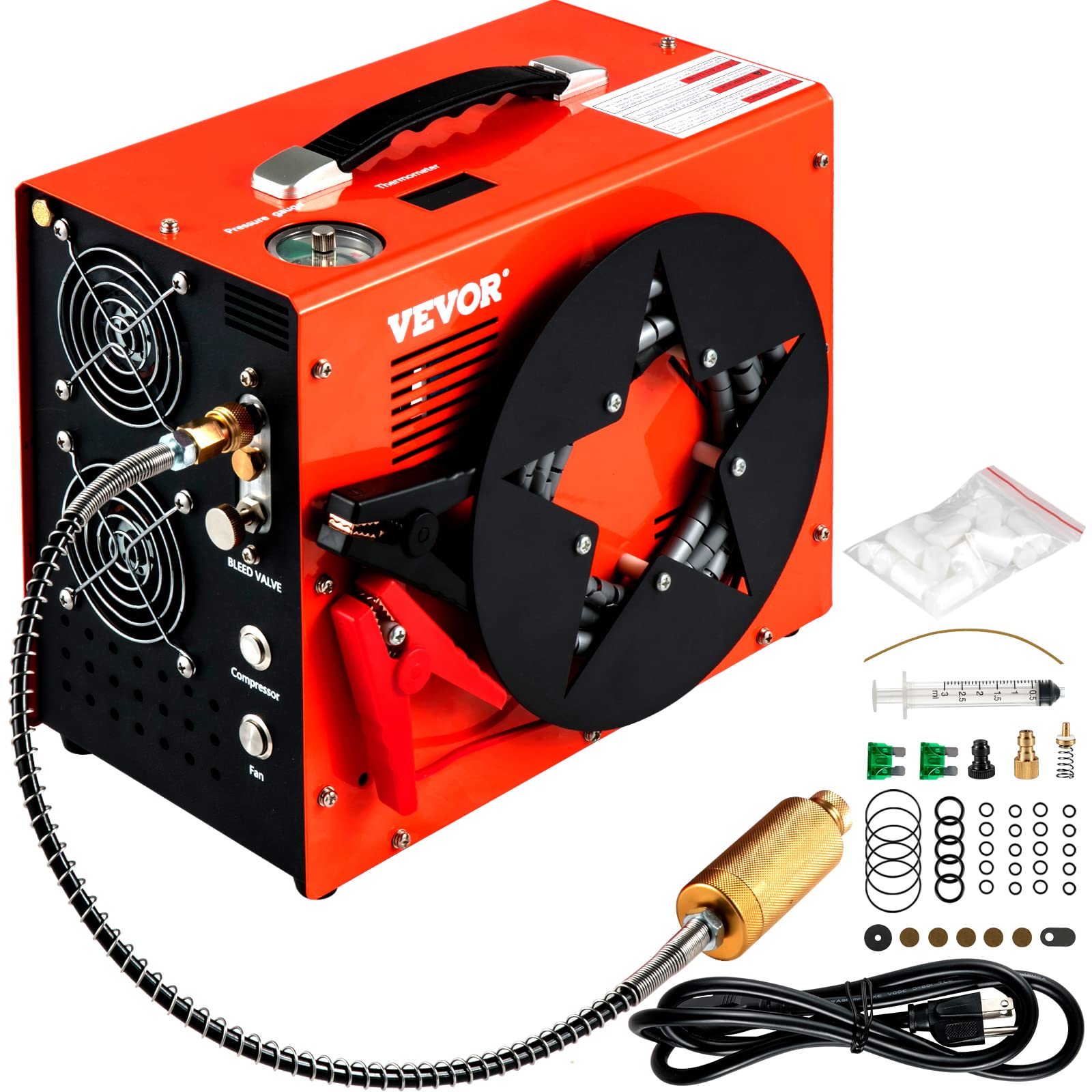 VEVOR PCP-Kompressor, 300 bar, 12V/220V