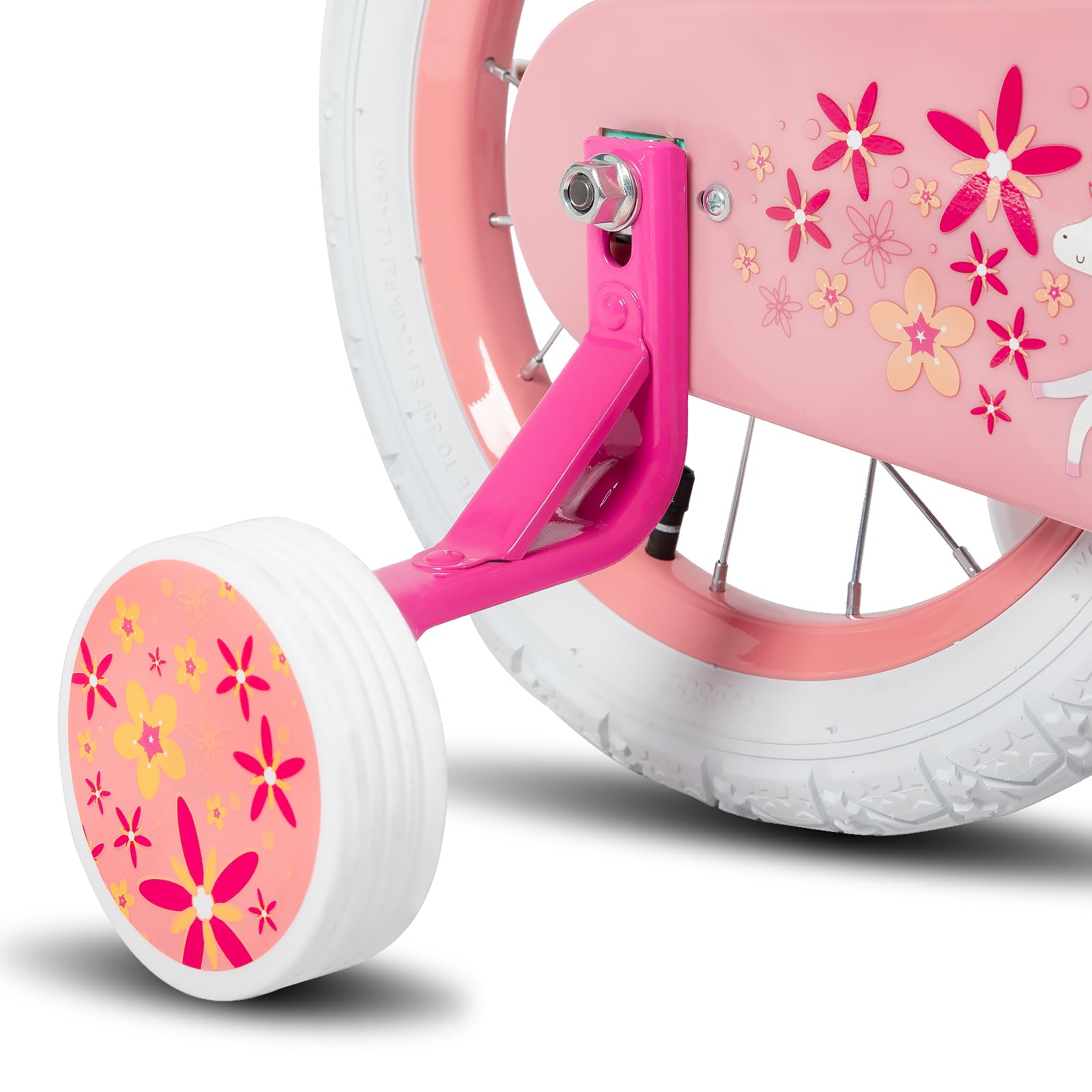 JOYSTAR Unicorn Kinderfahrrad mit Stützrädern