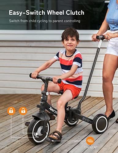 besrey Laufräder Kinderdreirad Lauffahrrad Lauflernhilfe