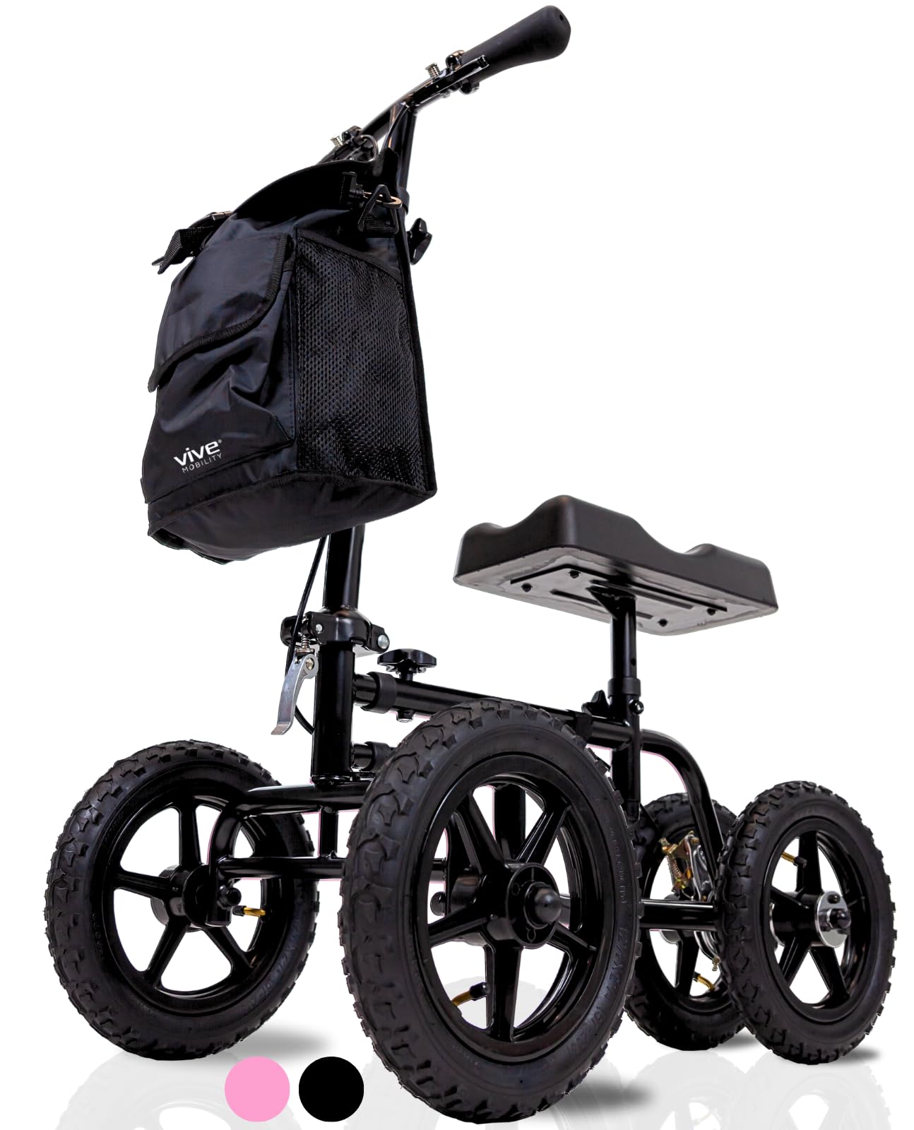 Vive Knee Walker Steuerbarer Knie-Rollator Orthopädisch