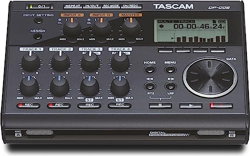 Tascam DP 006 Digitales 6 Spur Pocketstudio
