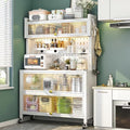 YFWOKSL Mikrowellenherd Gestell Küchenbäcker Gestell Küchen Organizer Regal Pegboard Zubehör