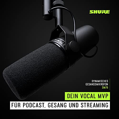 Shure SM7B Gesangsmikrofon XLR Studiomikrofon Frequenzbereich
