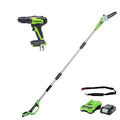 Greenworks Akku Hochentaster Akku Bohrschrauber GD24DD35