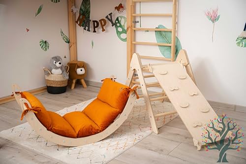 WoodsCraft 3in1 Set Kletterdreieck Klettergerüst