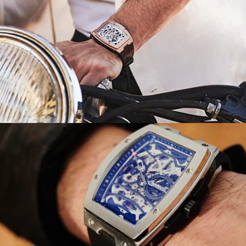 Ingersoll Herren-Automatikuhr mit Lederarmband (I12301)
