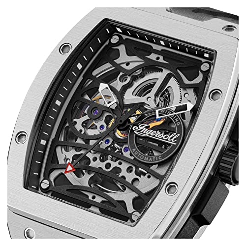 Ingersoll Herren-Automatikuhr mit Lederarmband (I12301)