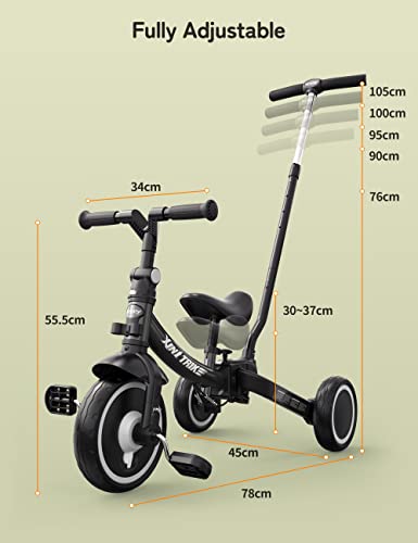 besrey Laufräder Kinderdreirad Lauffahrrad Lauflernhilfe