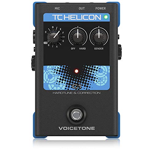 TC Helicon C1 1 Tasten Stompbox Tonhöhenkorrektur
