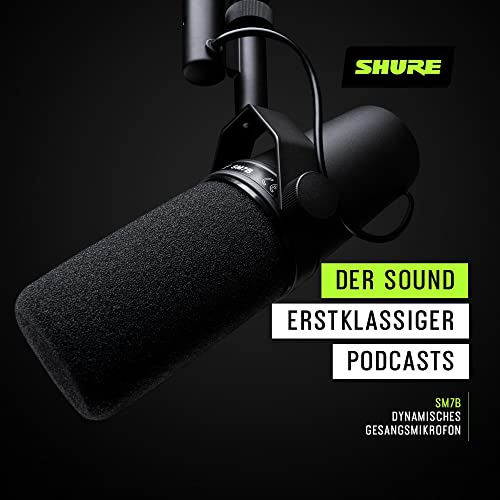 Shure SM7B Gesangsmikrofon XLR Studiomikrofon Frequenzbereich