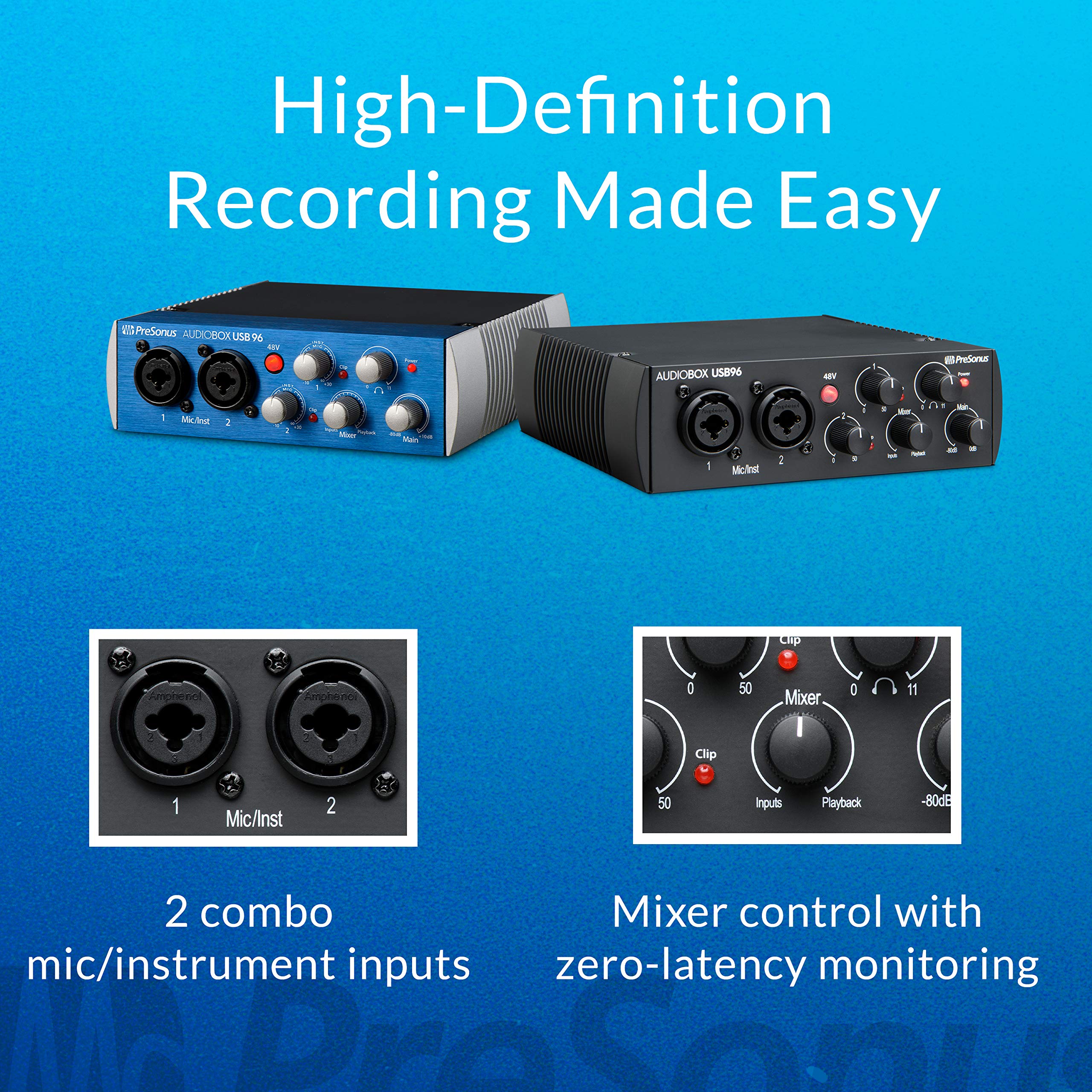 PreSonus AudioBox USB 96, 25th Anniversary Audio-Interface
