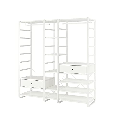 Generisch ELVARLI Schrankkombination 205x55x216 weiß