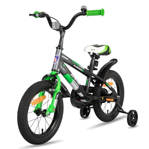 JOYSTAR Kinderfahrrad Jungen Jungenfahrrad Stabilisatoren