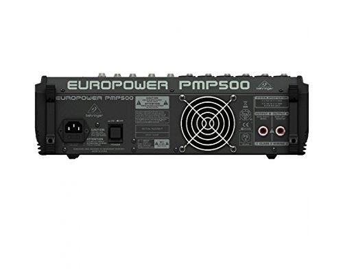 Behringer PMP500 12 Kanal Powermixer Multi FX Prozessor FBQ Feedback Erkennungssystem